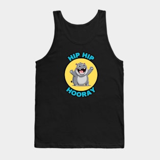 Hip Hip Hooray | Hippo Pun Tank Top